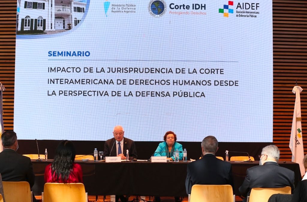 Seminario Internacional "Impacto de la jurisprudencia de la Corte IDH desde la perspectiva de la defensa pública"