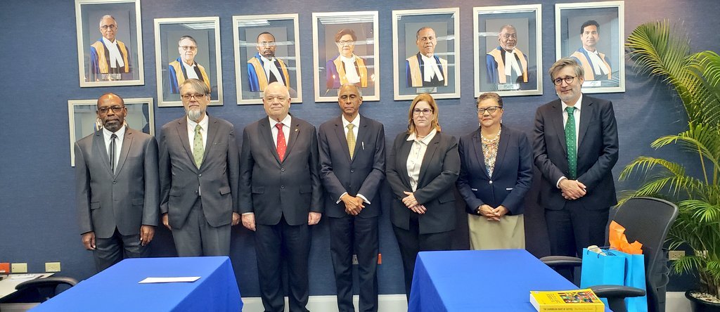 Presidente de la Corte IDH realizó visita oficial a Trinidad y Tobago