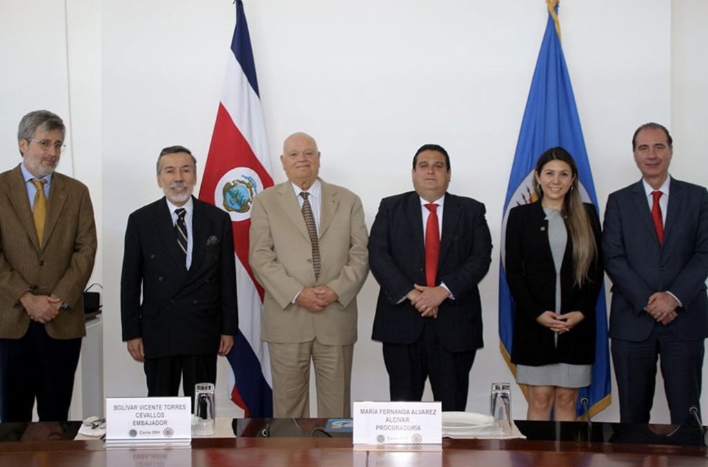 Presidente de la Corte IDH se reunió con el Procurador General de la República de Ecuador